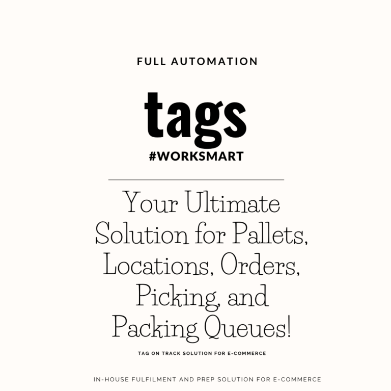 Banner about the tag system of TagOnTrack